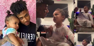 Blueface’s Daughter Threatens Police Over Arm Grab Incident Blueface daughter police