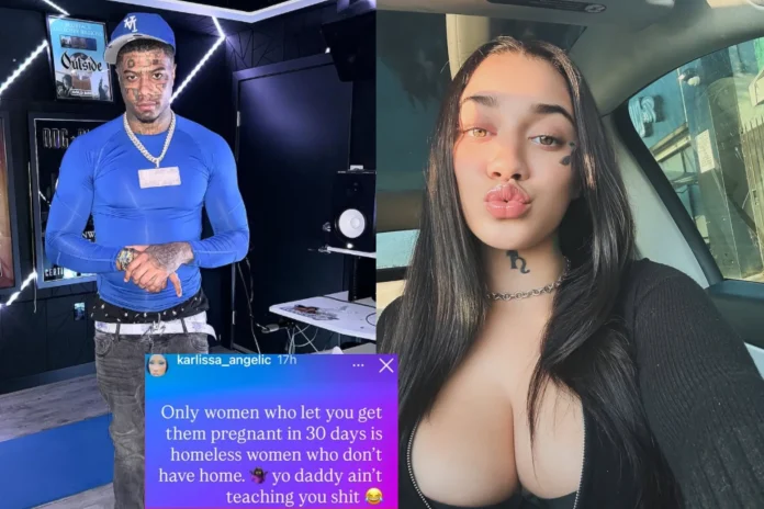 Blueface mother Karlisa pregnant ex-girlfriend