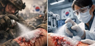 Breakthrough Spray-On Wound Sealant Stops Bleeding in Seconds spray-on wound sealant