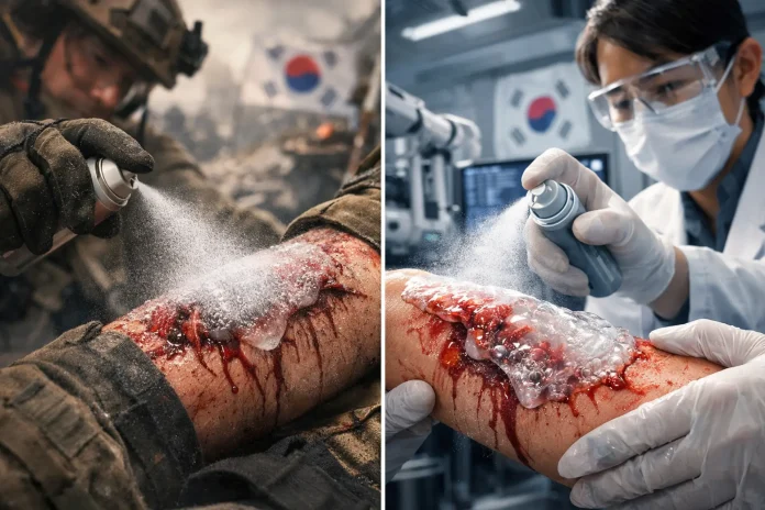 spray-on wound sealant