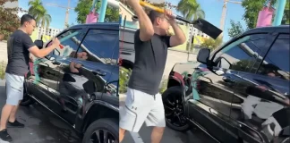 Heartwarming Rescue: Men Save Baby Found Alone in Car at USA Car Wash baby found alone in car