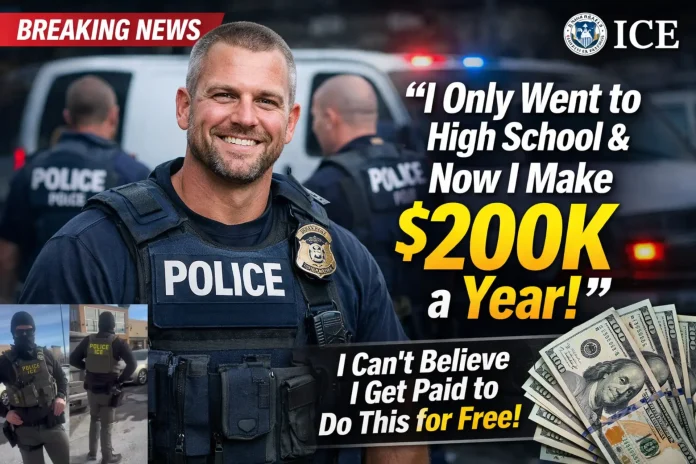 ICE agent salary