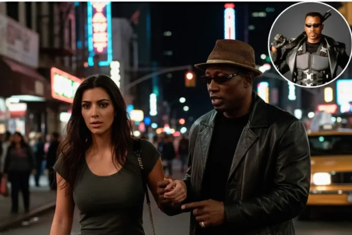 Kim Kardashian Wesley Snipes