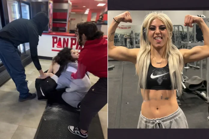 MMA Pizza Worker Fights Back