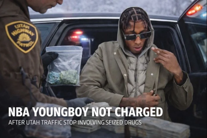 NBA YoungBoy Utah traffic stop