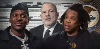 Pusha T & JAY-Z Named in 2019 FBI Report Alongside Harvey Weinstein Pusha T JAY-Z Harvey Weinstein FBI report