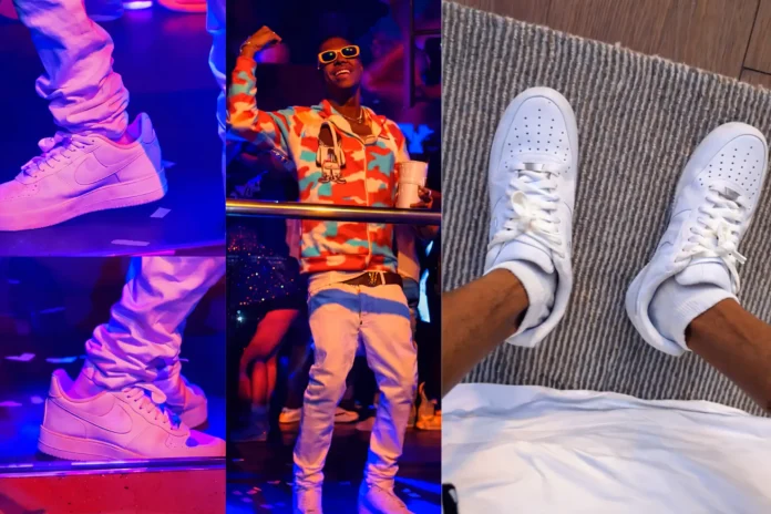 Soulja Boy Air Force 1s club reaction
