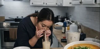 Virginia Woman Eats All Food Through Nose Via Straw & Paste Method Virginia woman eats food through nose