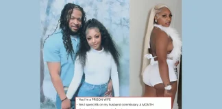 Woman Asks Incarcerated Husband for Permission: Goes Viral on X woman asks husband for permission before doing anything