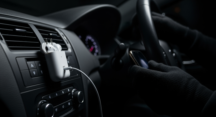 Viral Video Exposes Tech Car Theft: iPhone Charger & AirPods