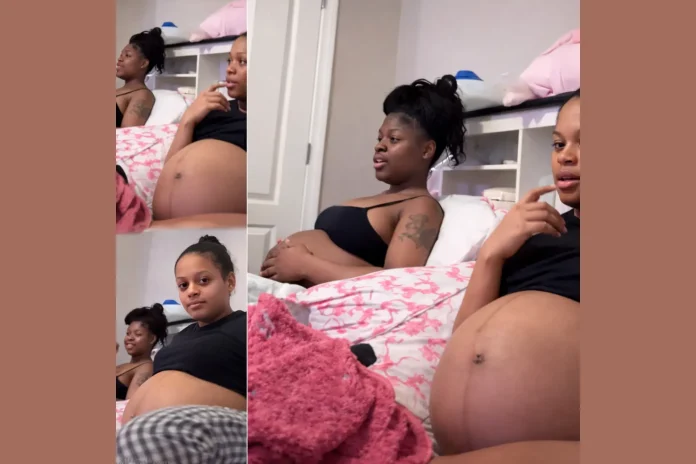 friends pregnant by same man