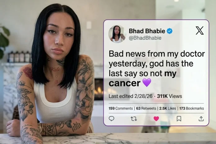 Bhad Bhabie latest cancer update