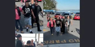 Biker Gang Makes Man Apologize for N-Word Slur at Restaurant biker gang forces apology racial slur