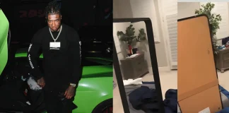 Blueface’s Brother Confused by Mirror Placement at Foot of Bed Blueface brother mirror bed