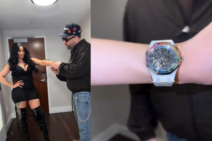 Cardi B Audemars Piguet watch