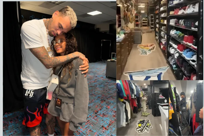 Chris Brown's daughter clothing collection