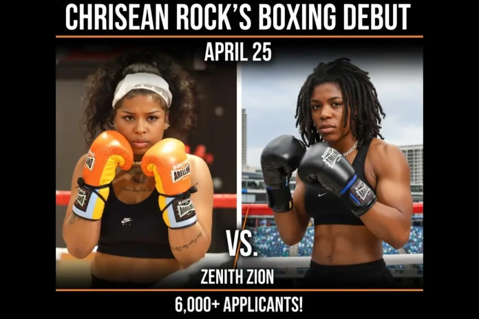 Chrisean Rock boxing debut