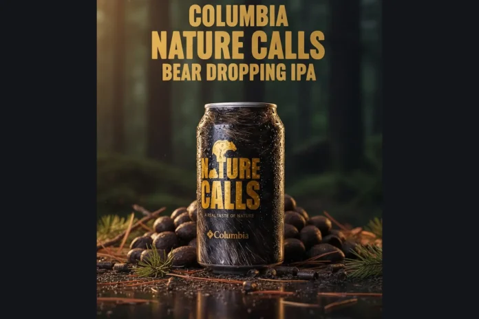 Columbia Sportswear beer bear droppings