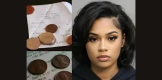 Dallas Waitress Arrested Over 10-Cent Foreign Coin Tip waitress arrested foreign coins