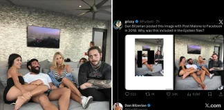 Dan Bilzerian Responds to Epstein File Photo with Post Malone Dan Bilzerian Post Malone Epstein Files