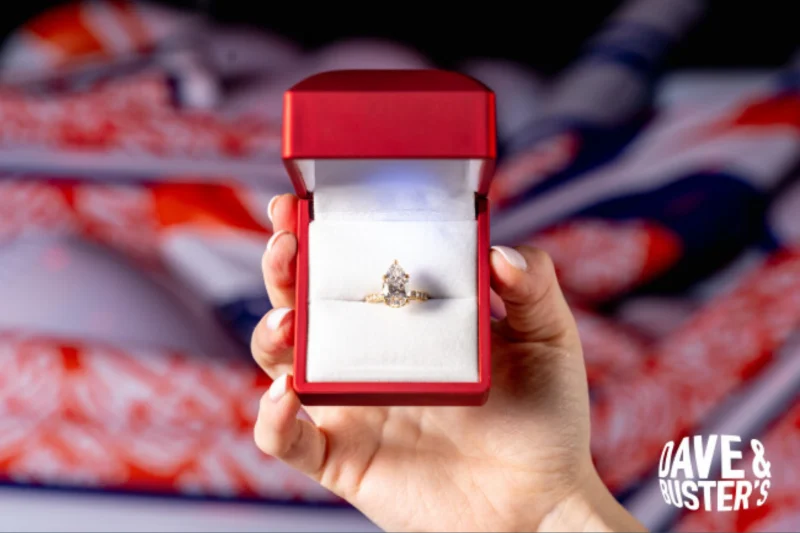 Dave & Buster’s Offers Diamond Ring Surprise