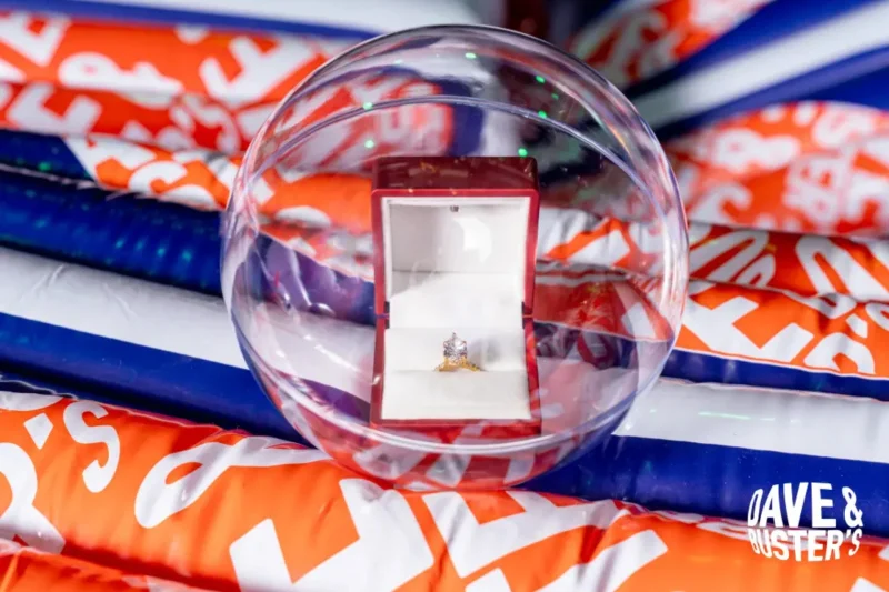Dave & Buster’s Offers Chance to Win 3-Carat Diamond Rings for $20 This Valentine’s Day