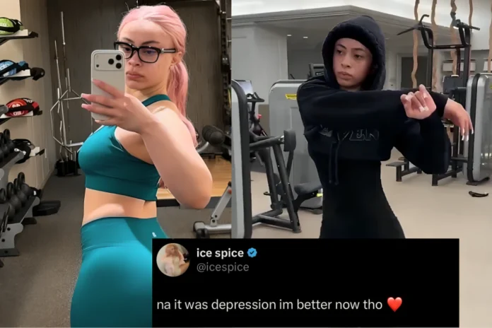 Ice Spice depression weight loss