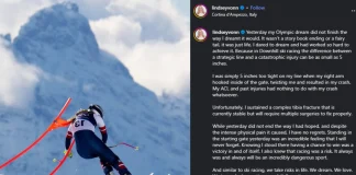 Lindsey Vonn: No Regrets After Crash, Encourages Taking Chances Lindsey Vonn crash no regrets