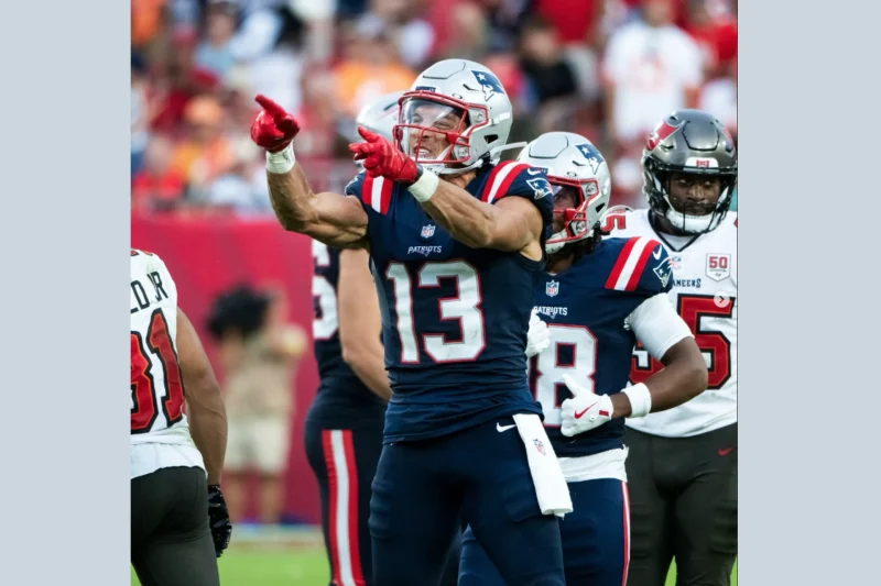 Patriots’ Mack Hollins Sparks Debate With Prison-Inspired Super Bowl Entrance