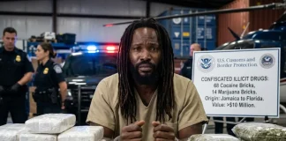 Major Drug Bust: 68 Cocaine Bricks & 14 Marijuana Bricks Seized in Jamaica-Florida Trafficking Operation Jamaica Florida cocaine marijuana bust