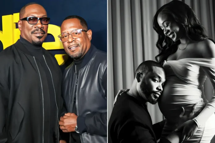 Martin Lawrence's daughter Eddie Murphy's son expecting baby