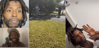 Rapper iHeartMemphis’s Tesla Smashes Through Garage Door Amid Mental Episode iHeartMemphis Tesla garage door
