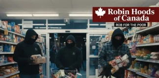 Canadian ‘Robin Hoods’ Distribute Stolen Food to Needy Canadian Robin Hoods food distribution