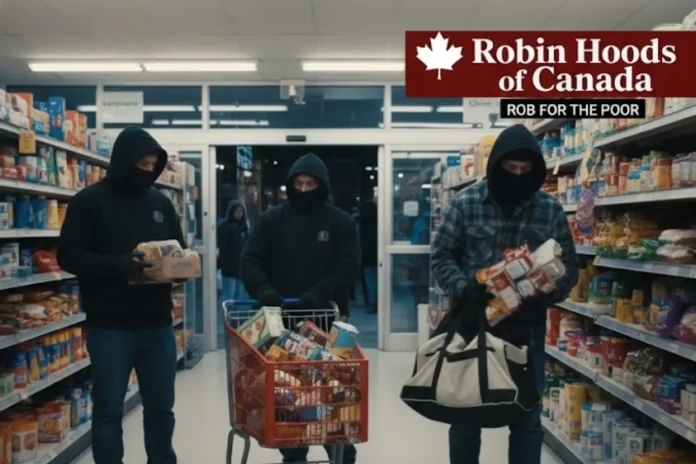 Canadian Robin Hoods food distribution