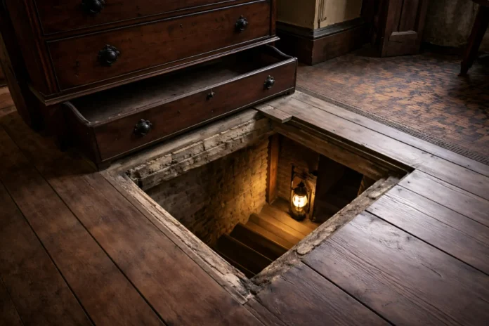 Underground Railroad secret passageway NYC