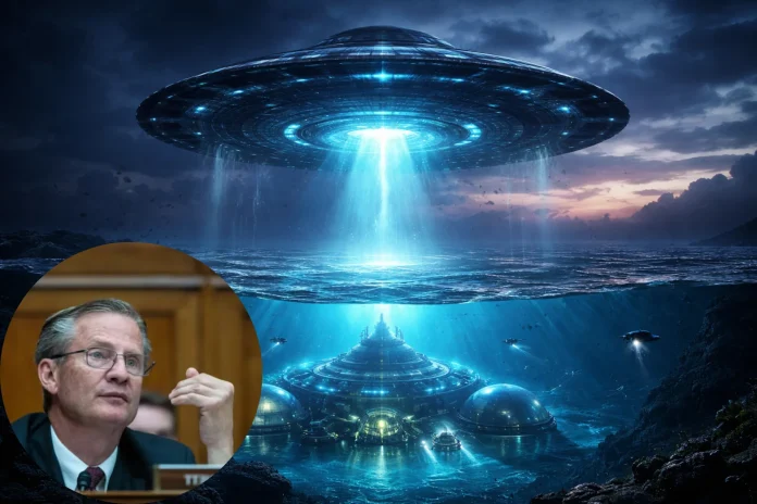 Tim Burchett aliens underwater bases