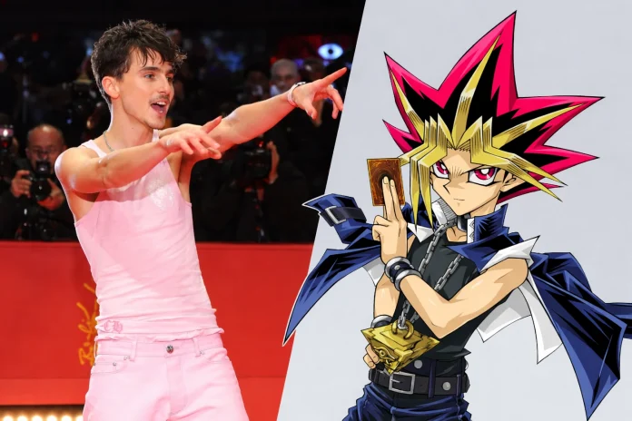 Timothée Chalamet Yu-Gi-Oh