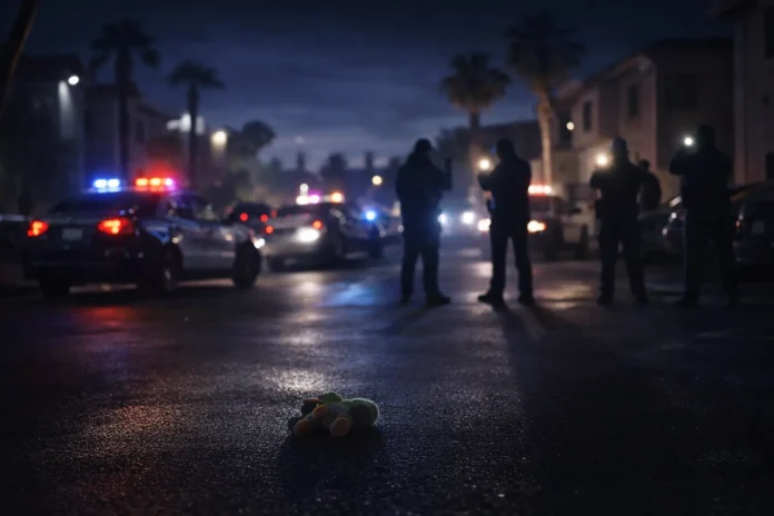 3-year-old shot Las Vegas hostage situation