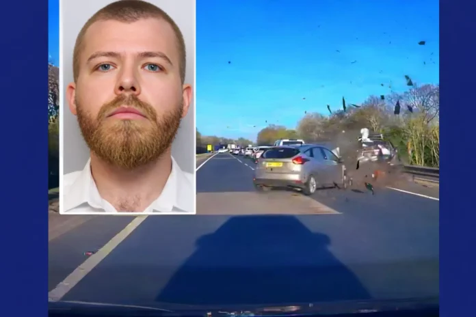 man gambles driving pregnant woman crash