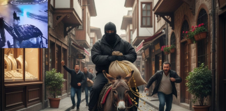 Gold Thief Escapes Jewelry Store Robbery in Turkey on a Donkey! jewelry store robbery donkey Turkey