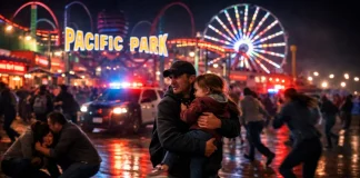 18-Year-Old Arrested After Santa Monica Pier Shooting During Fight Santa Monica Pier shooting arrest