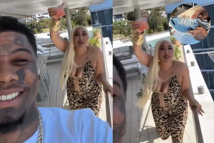 Blueface Natalie Nunn Dior AMIRI