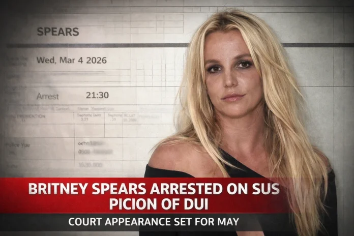 Britney Spears DUI arrest