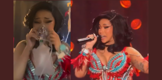 Cardi B Uses Oxygen Mask Backstage at Denver Show Due to High Altitude Cardi B Denver altitude oxygen mask