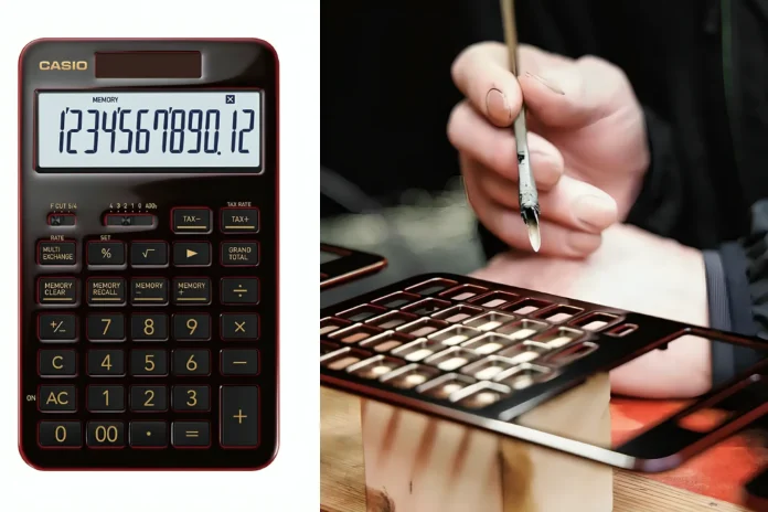 Casio luxury calculator
