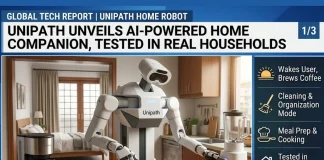Unipath Home Robot: Your AI Assistant for Cooking, Cleaning & More Unipath home robot