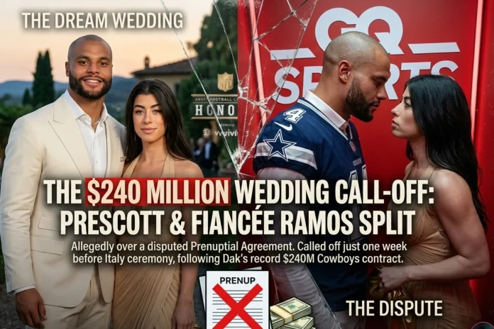 Dak Prescott wedding canceled