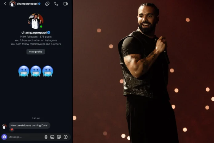 Drake DM fan girlfriend lyric videos