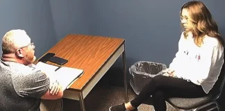 Interrogation Video Could Free High School Secretary Caught with Student on Valentine’s Day High school secretary interrogation video