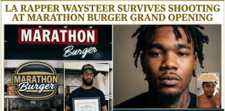 LA Rapper Waysteer Speaks Out After Surviving Marathon Burger Shooting Waysteer shooting response